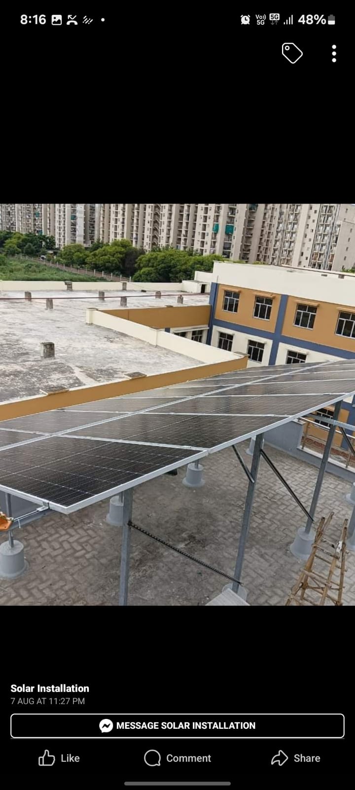 Solar Panel Installation
